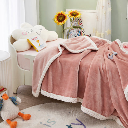 Warm Baby Fashion Blanket Waffle Fleece
