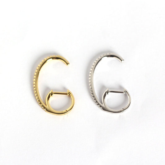 INS Style Personality Full Of Diamond Earrings Earrings Earrings Wild Earrings