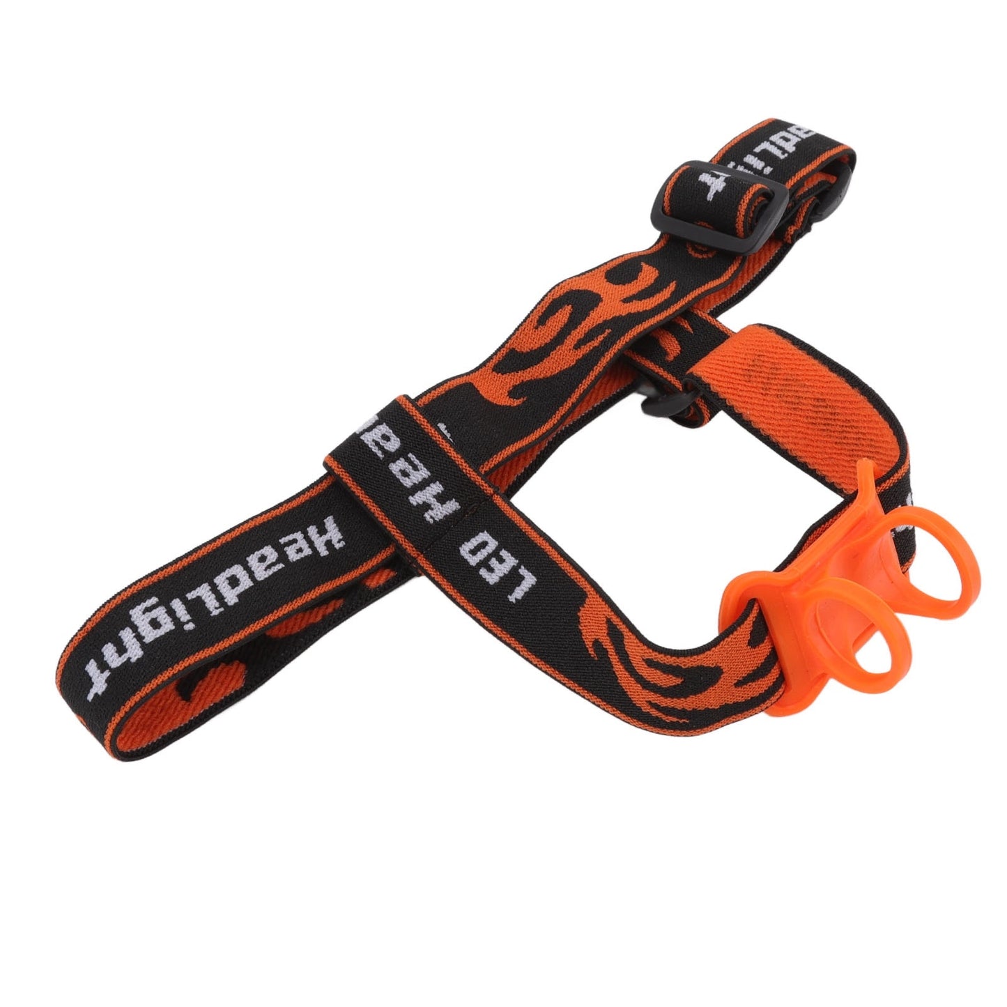 Outdoor Headlamp Elastic Strap Hands Free Headlamp Holder Strap for 22 to 32mm Diameter Flashlight