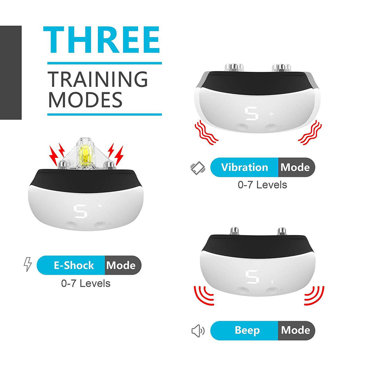 Touch Bark Stopper Dog Trainer by CJdropshipping, showing compact device designed to help control barking in dogs.