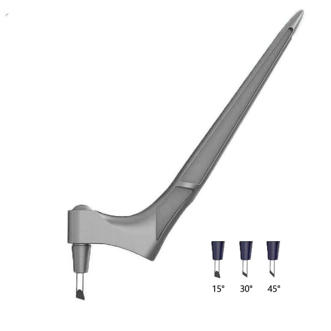 CJdropshipping 360-degree rotating paper cutter and carving knife, handheld cutting tool with adjustable blade for precise craft work.