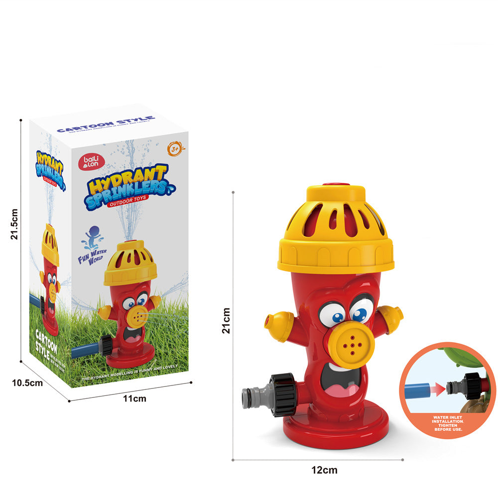 ShopByBali outdoor water sprinkler toy for kids, featuring colorful garden splash design for summer yard fun and baby bath play.