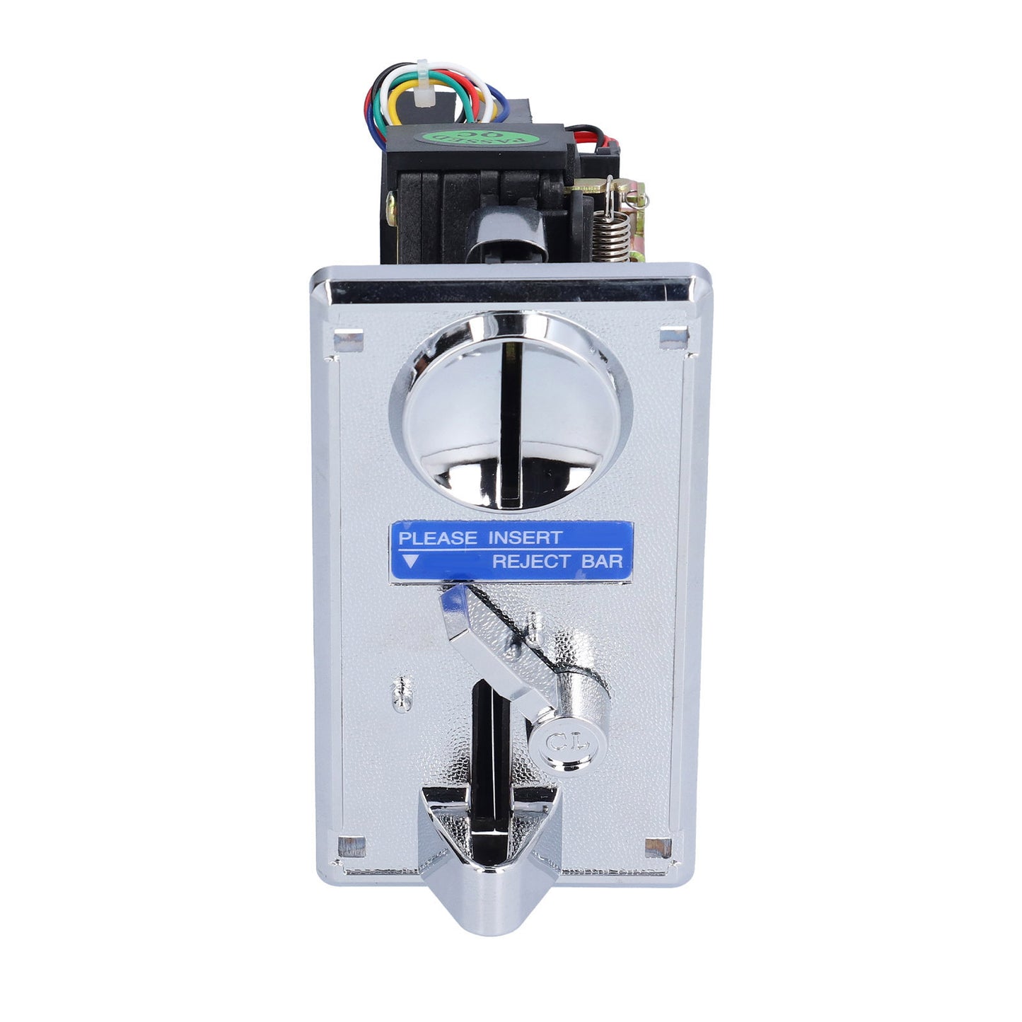 Coin Acceptor CPU Comparison Electronic Coin Selector for Arcade Game Vending MachineSilver Gray