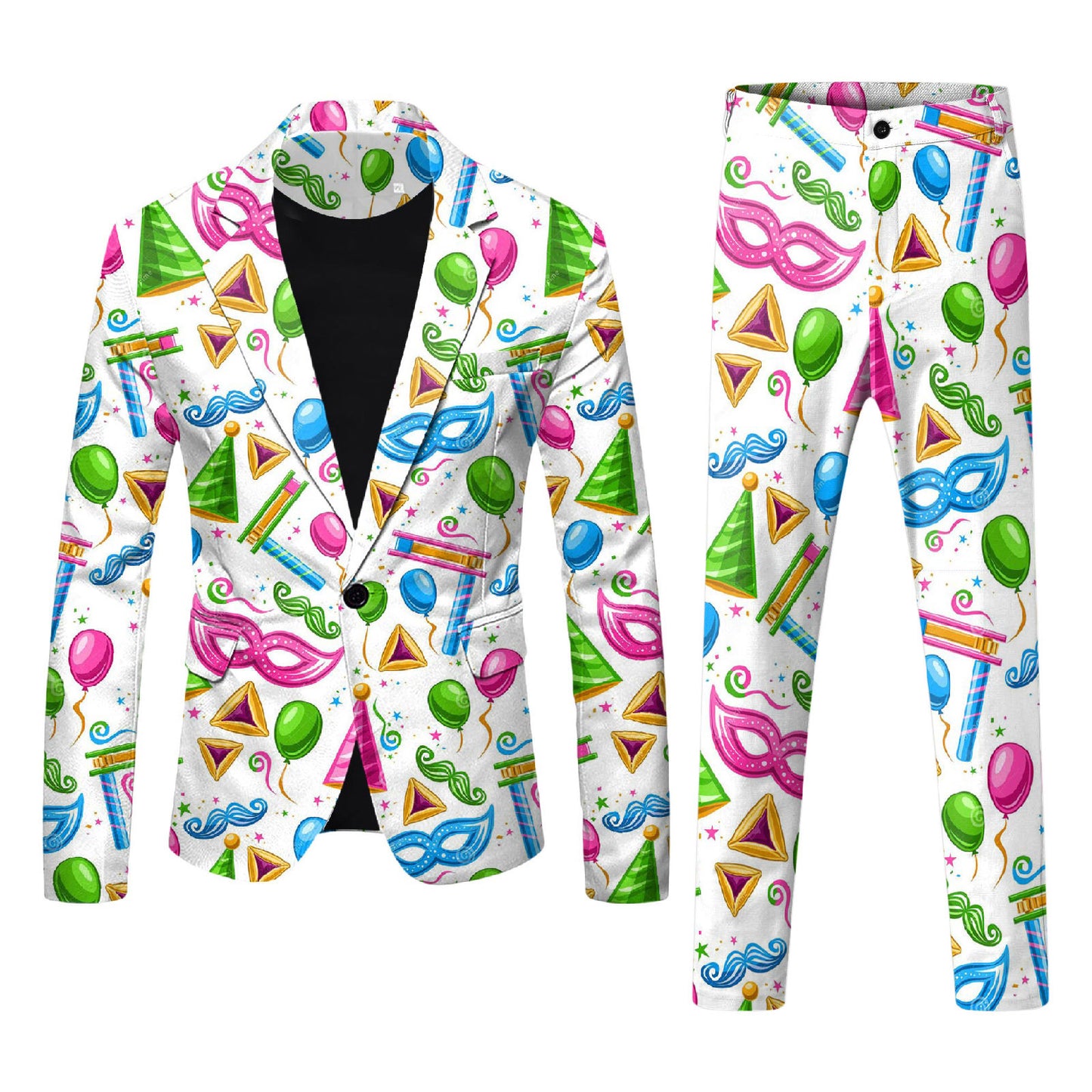 Men's Suit Set Light Business Daily Versatile Jacket