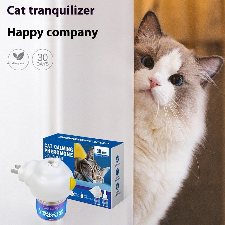Pet cat and dog anti-stress aromatherapy diffuser by CJdropshipping, designed to soothe pets with calming essential oils.