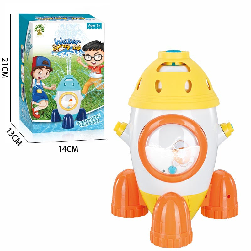 ShopByBali outdoor garden sprinkler toy for kids, featuring a colorful cartoon splash design for summer water play and outdoor fun.
