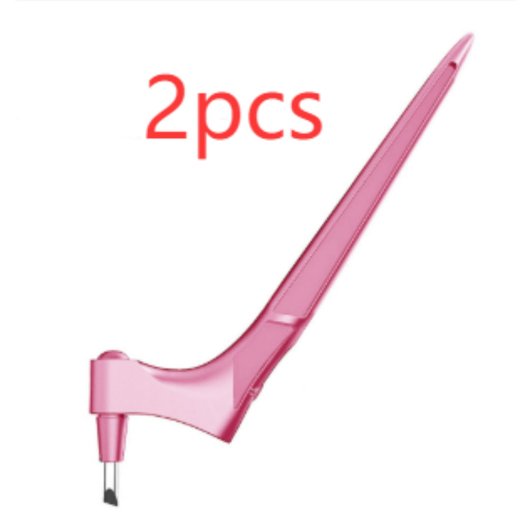 CJdropshipping 360-degree rotating paper cutter and carving knife, handheld cutting tool with ergonomic design and sharp blade.