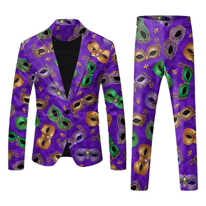 Men's Suit Set Light Business Daily Versatile Jacket