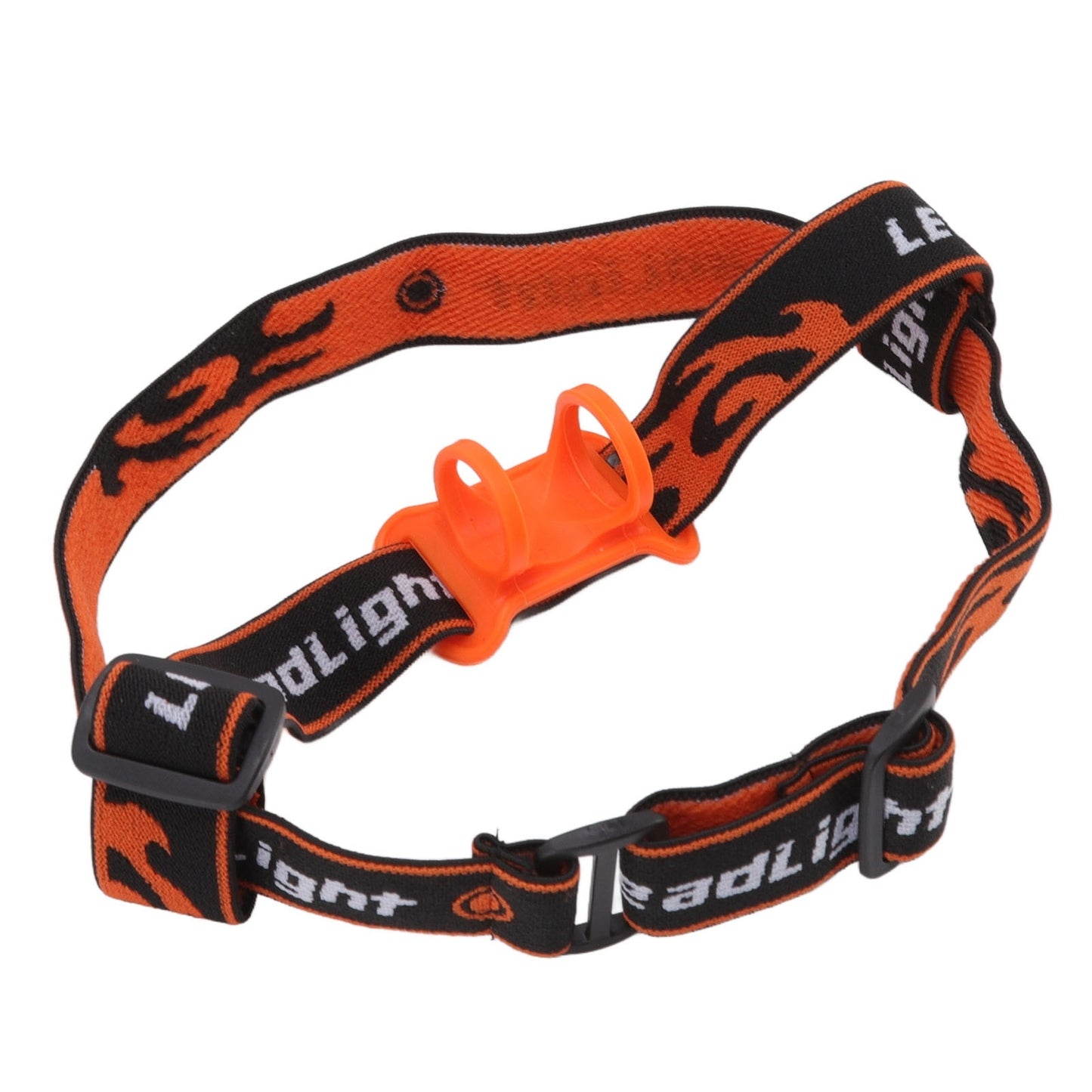 Outdoor Headlamp Elastic Strap Hands Free Headlamp Holder Strap for 22 to 32mm Diameter Flashlight