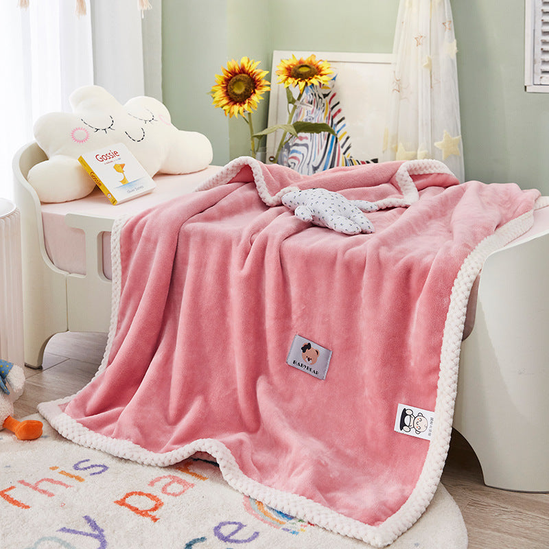 Warm Baby Fashion Blanket Waffle Fleece