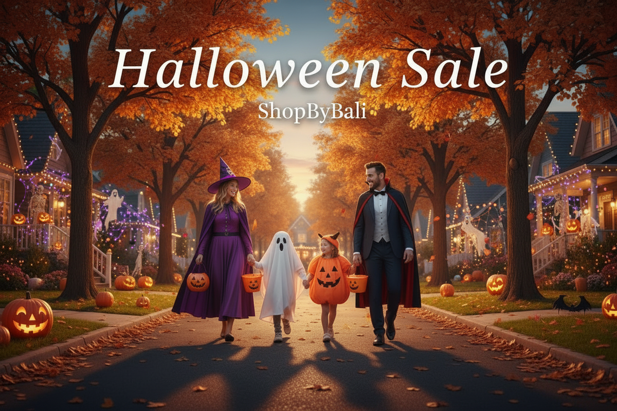 ShopByBali Halloween Sale Banner
